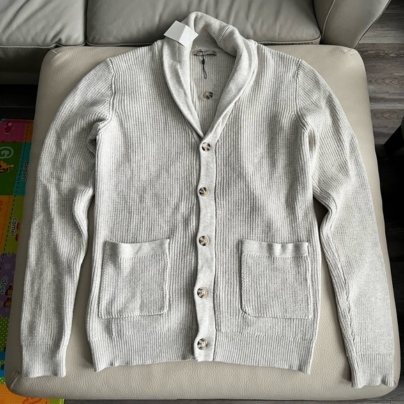 Mango Men’s Cotton Buttoned Cardigan - US Size S & L - Picture 3 of 7